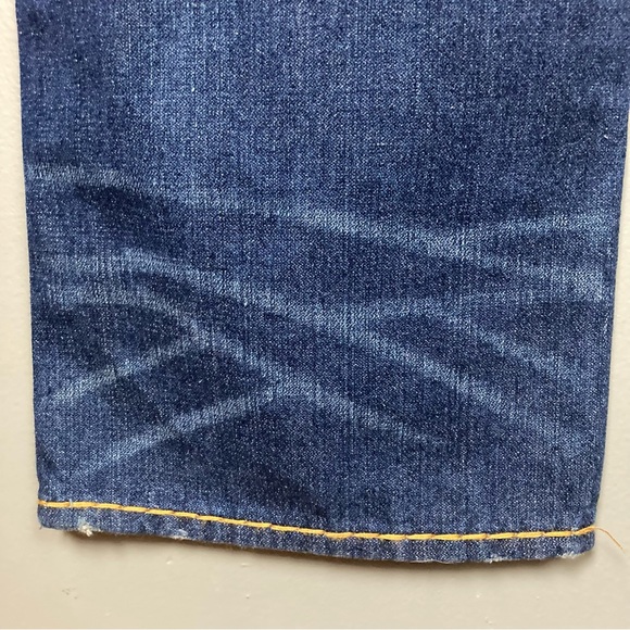 True Religion Ricky Super T Relaxed Straight dark contrast stitching size 38 - Picture 7 of 16